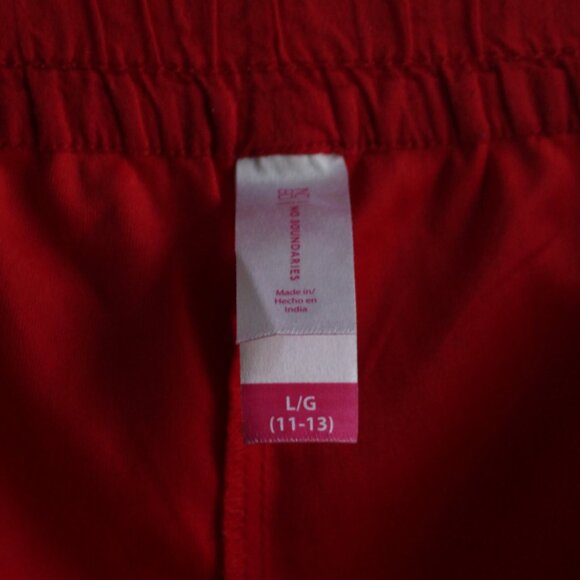 No Boundaries red boho shorts, size L - Picture 3 of 3
